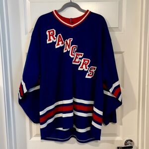 Blue Rangers Hockey Jersey